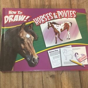 How to Draw Horses & Ponies Book